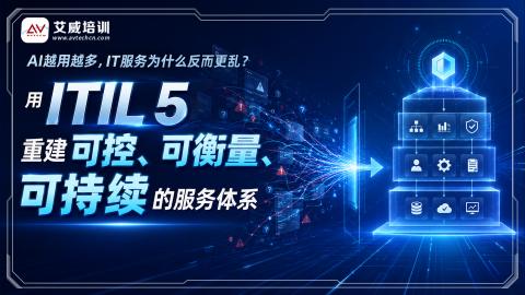 AI越用越多，IT服务为什么反而更乱？——用ITIL 5重建可控、可衡量、可持续的服务体系